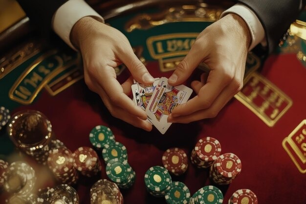 Three Card Poker hand comparison display on jawa123 interface
